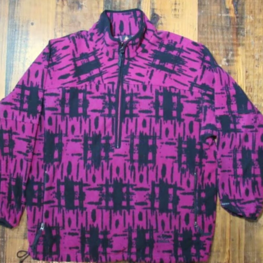 Nike ACG Pink / Black 1/2 Zip Therma Coat